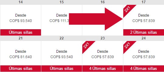 2x1 en vivacolombia