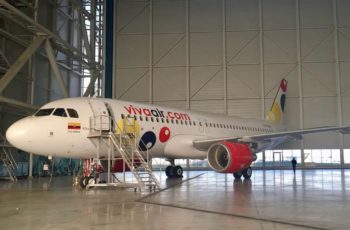 VIVA AIR RECIBE SU NUEVO AVION